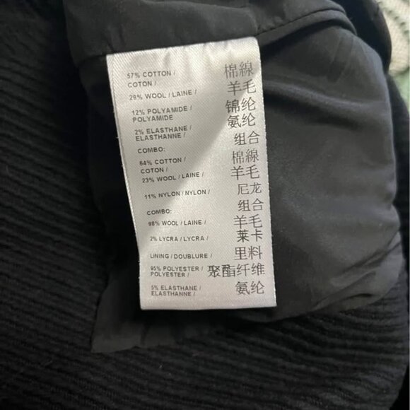 Judith and Charles Black and Tan Blazer Jacket - Picture 4 of 4